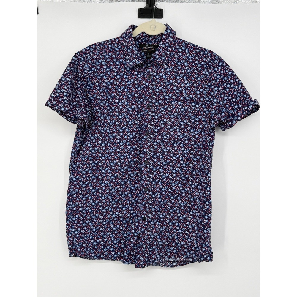 Marc Anthony Men's Short Sleeve Button Up Medium